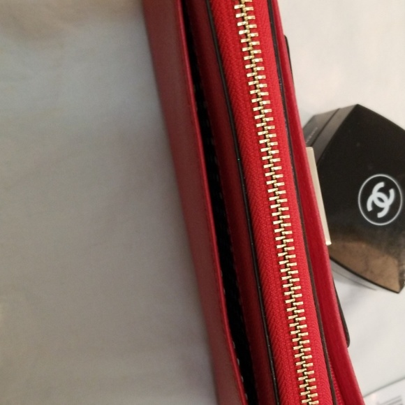 Kate Spade wallet wristlet leather  geranium color NWT - Picture 4 of 8